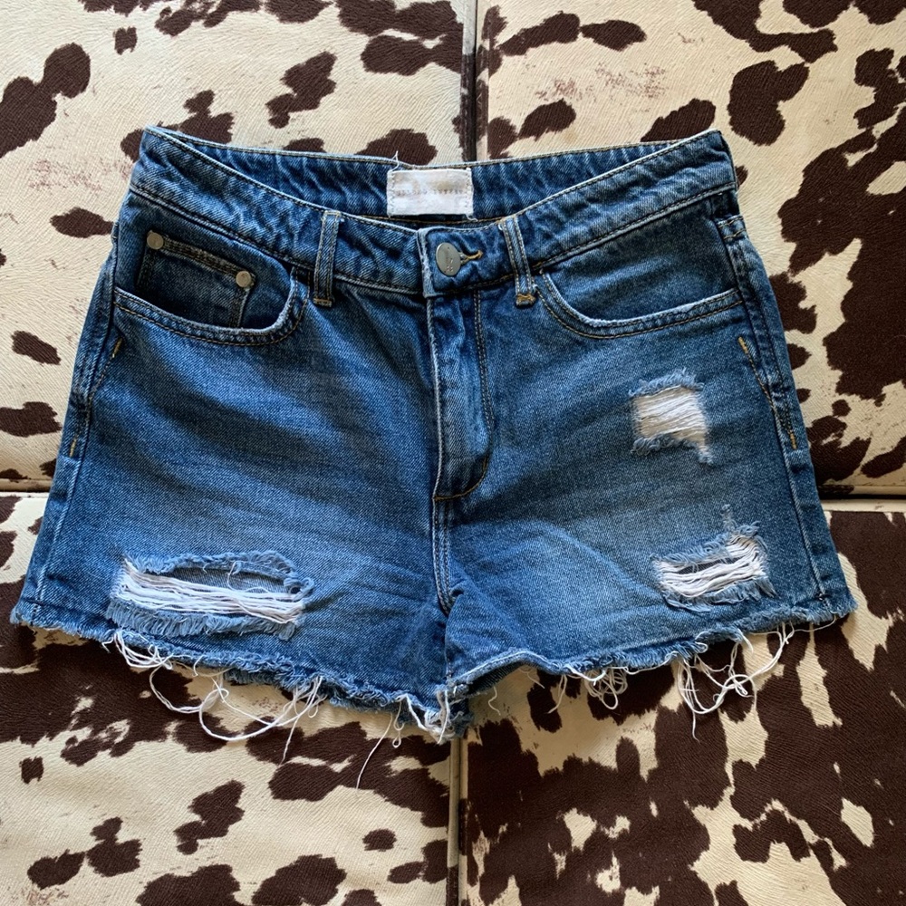 Gilded Intent by Buckle Denim Shorts